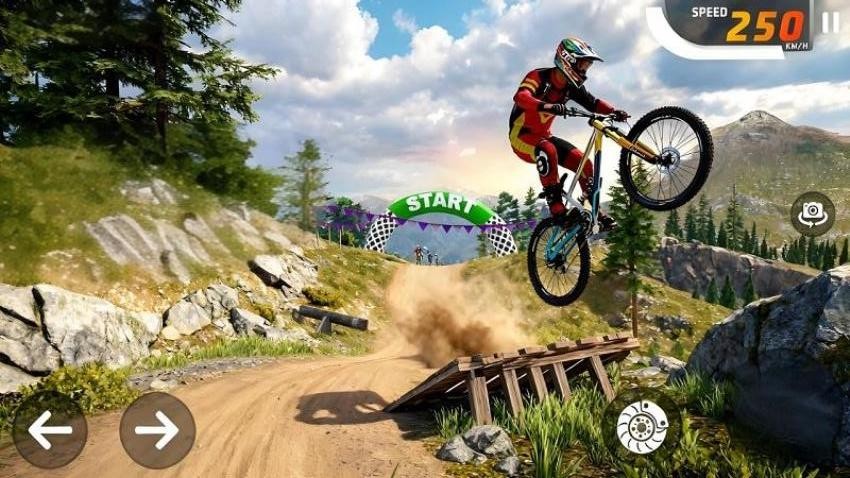 极限自行车越野手游v1.1截图2