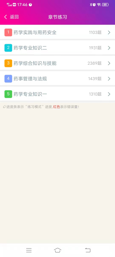 执业西药师总题库最新版v6.2.4截图2
