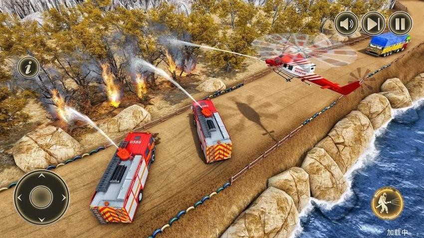 城市消防车手游v1.0.1截图1