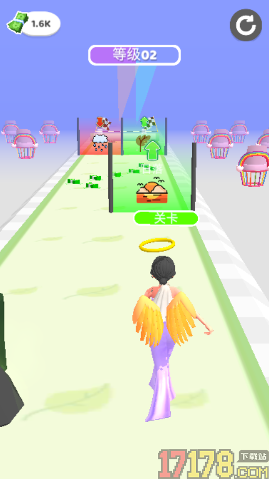 女孩向前跑手游