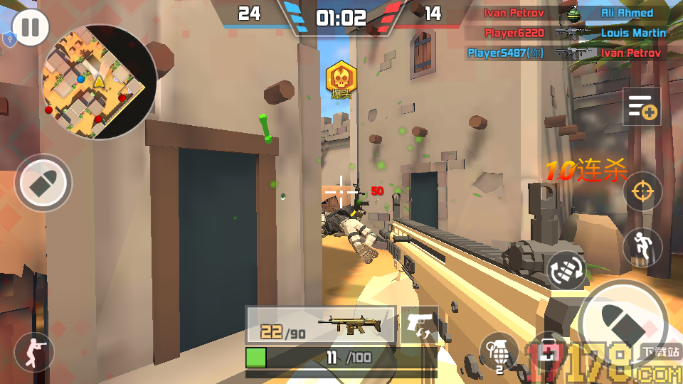 枪火狂潮战争手游