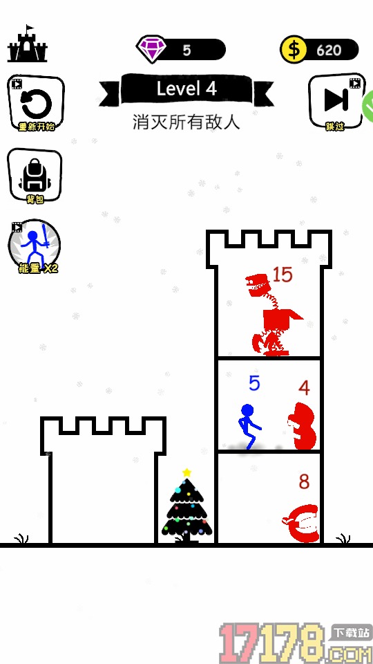 火柴人塔防冒险对战手游