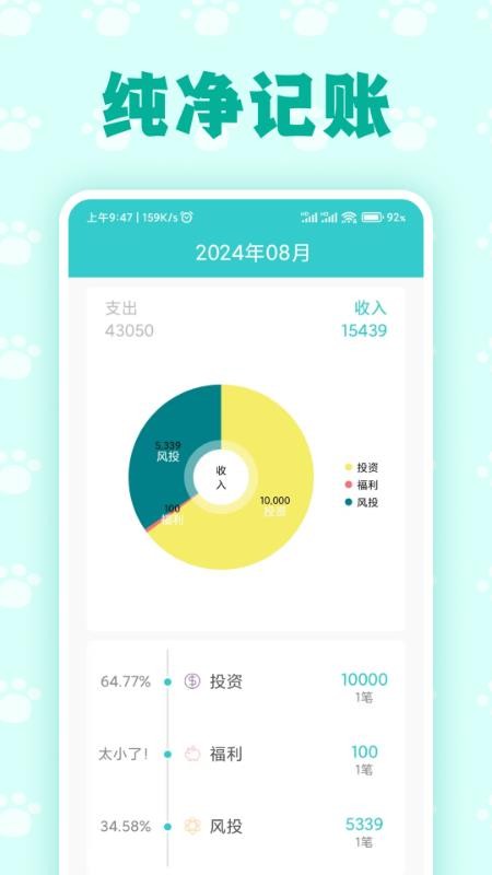 喵喵账密官网版v1.2.7截图2