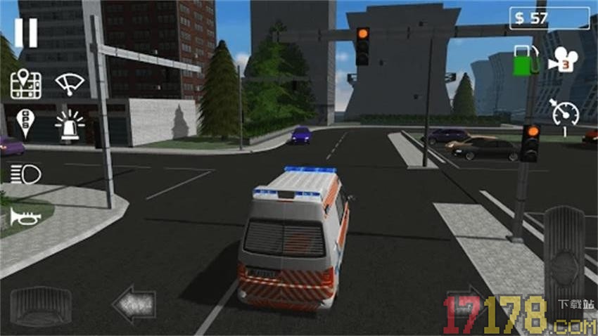 3D救护车模拟手游