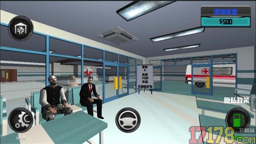 3D救护车模拟手游