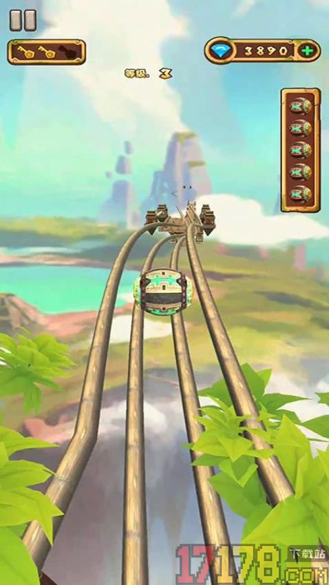 滚动金币跑酷手游