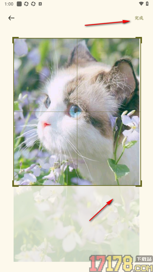 刻记手机版设置裁剪图片大小的方法