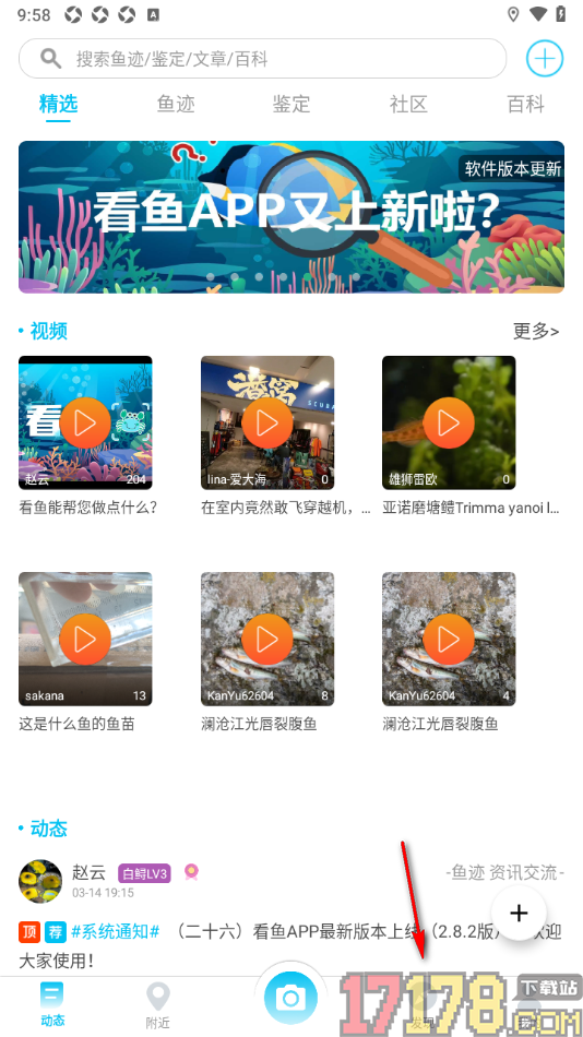 看鱼手机版设置进行企业发布的方法