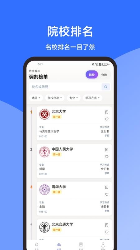 考研调剂闭坑指南针软件v1.3.0截图3
