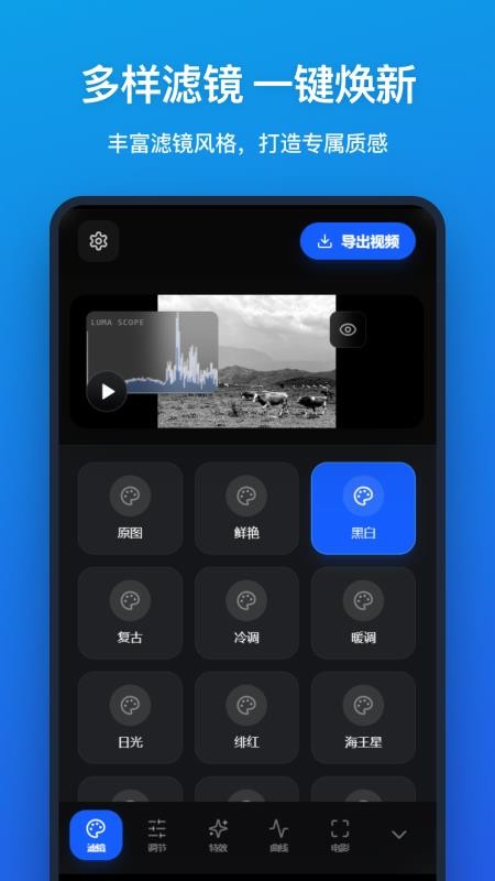 视频滤镜vfilter官方版v1.2.1截图1