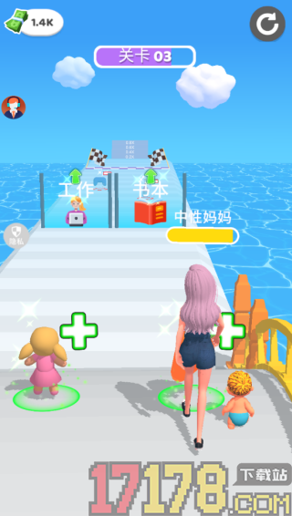 霓虹跑酷时尚圈游戏