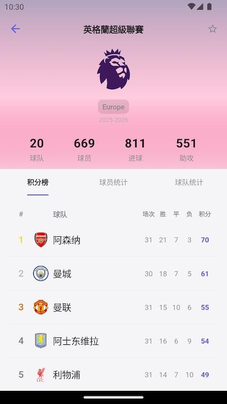 看球比分免费版v1.1.0截图2
