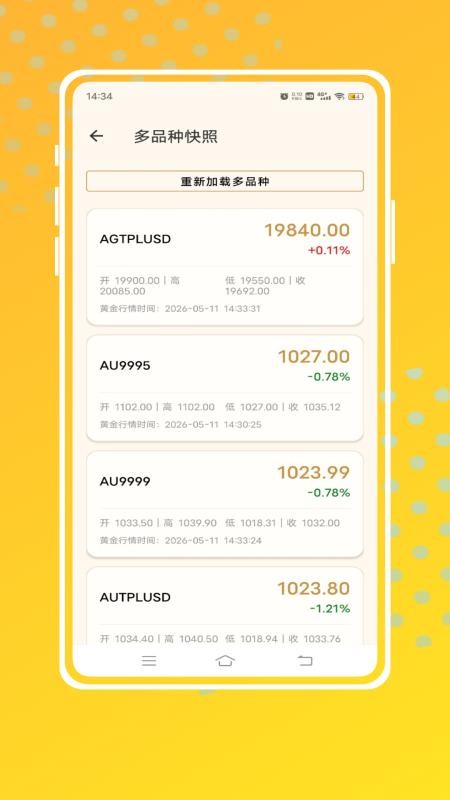 金荣贵金属软件v1.0.5截图4