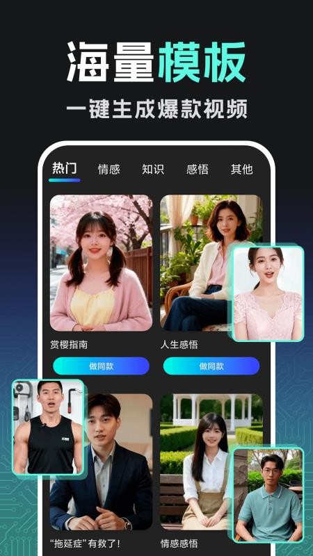口播AI视频生成大师手机版v1.0.1截图1