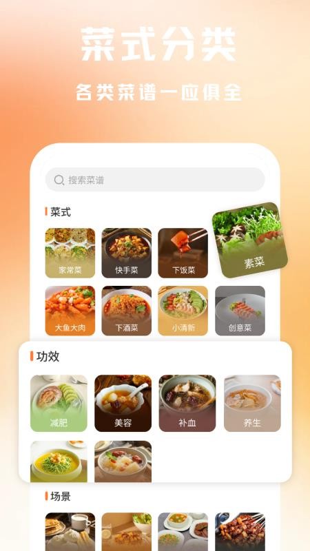 美食家常菜谱手机版v1.0截图3