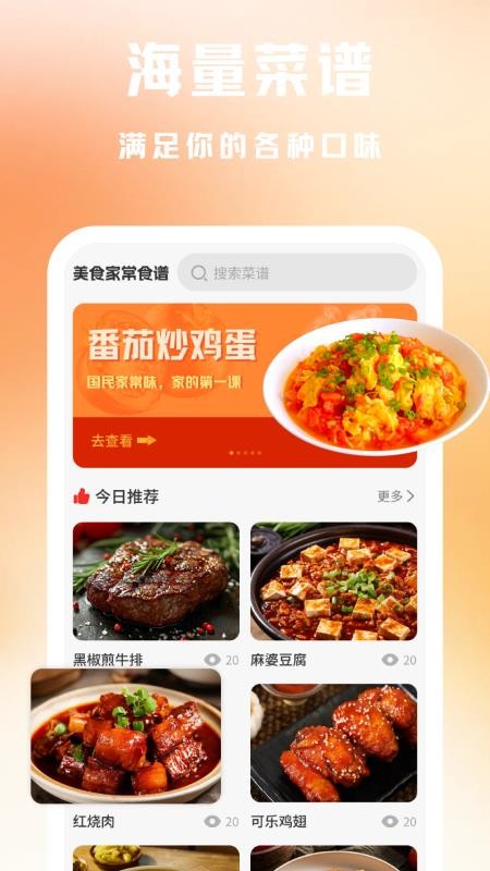 美食家常菜谱手机版