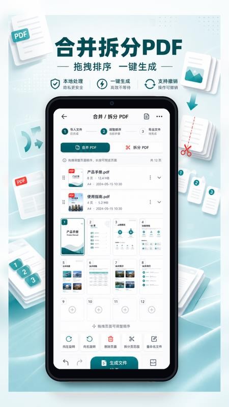 PDF合并拆分助手免费版v1.0.19截图2