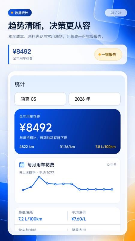 记油耗管家手机版v1.0.0截图3