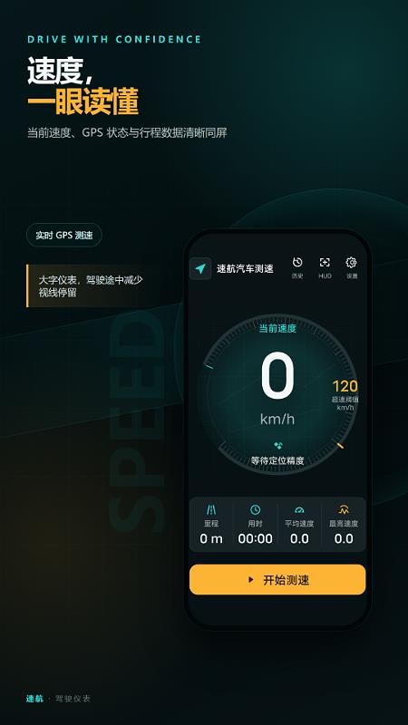 速航汽车测速仪GPS免费版
