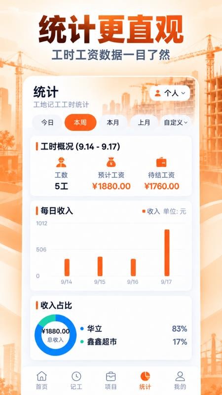 工地记工Easy最新版v3.5.354截图2